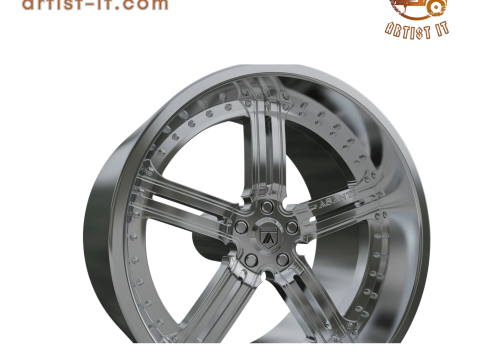 ASANTI AF135 WHEEL 3D Print Model
