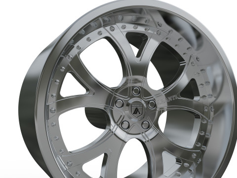 КОЛЕСО ASANTI AF143 3D Принт Модель