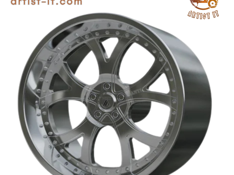 ASANTI AF143 WHEEL 3D Print Model