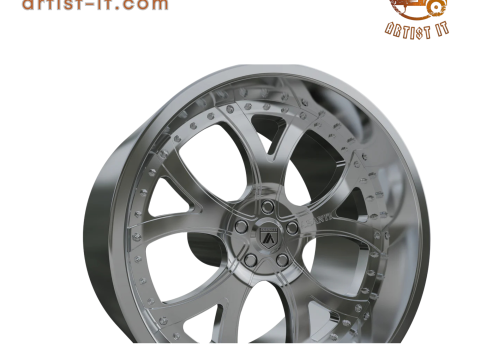 ASANTI AF143 WHEEL 3D Print Model