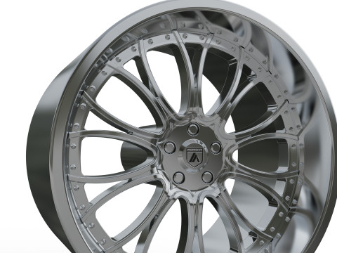ASANTI AF145 WHEEL 3D Print Model