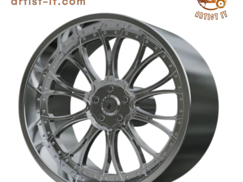 ASANTI AF145 WHEEL 3D Print Model