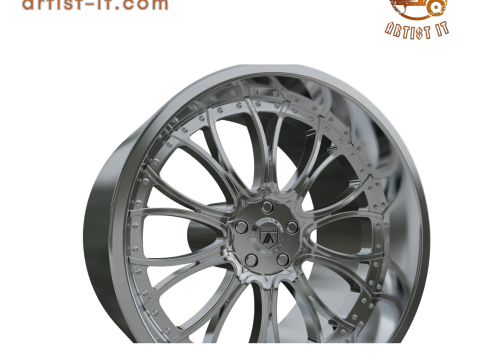 ASANTI AF145 WHEEL 3D Print Model
