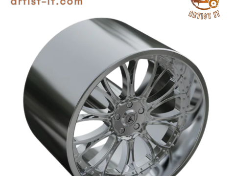 ASANTI AF145 WHEEL 3D Print Model