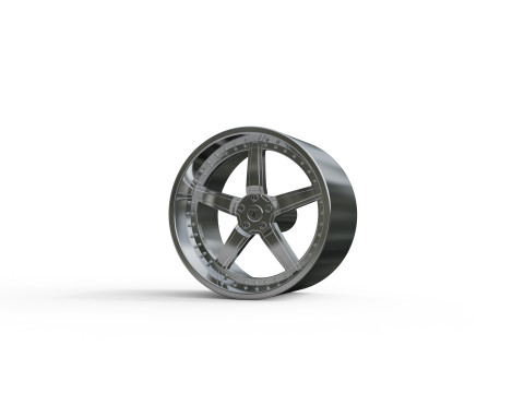 ASANTI AF157 WHEEL Model Cetak 3D