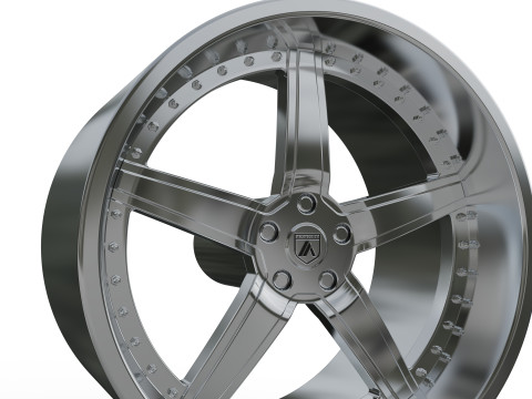 ASANTI AF157 WHEEL Model Cetak 3D