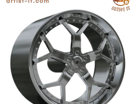 RUEDA ASANTI AF164 Modelo de impresión 3D