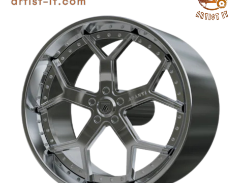 ASANTI AF164 WHEEL 3D Print Model