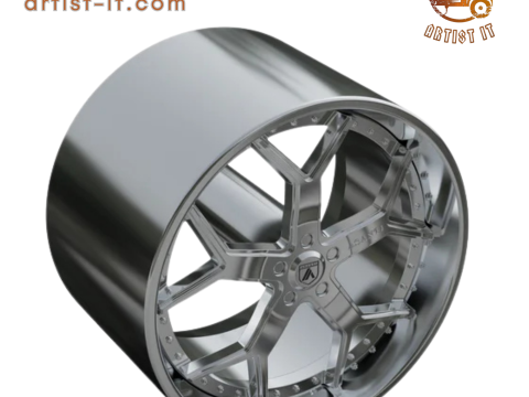 ASANTI AF164 WHEEL 3D Print Model