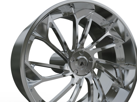 ASANTI AF179 WHEEL Modello di stampa 3D
