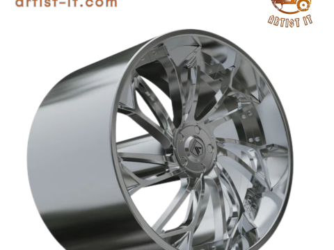 ASANTI AF179 WHEEL 3D Print Model