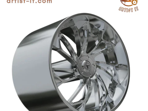 ASANTI AF179 WHEEL 3D Print Model