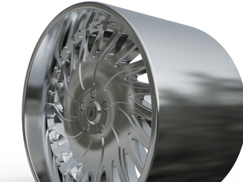 ASANTI AF184 WHEEL Model Cetak 3D