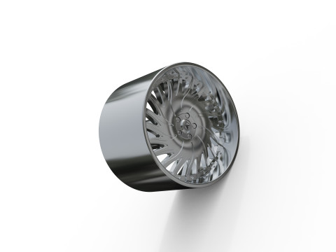 ASANTI AF184 WHEEL Model Cetak 3D