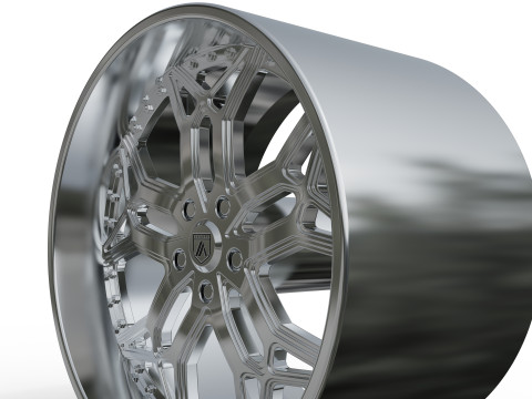 ASANTI AF185 WHEEL Modelo de Impressão 3D