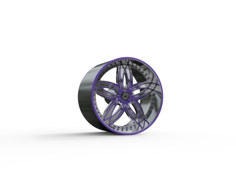 ASANTI AF186 WHEEL 3D Print Model