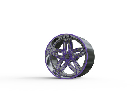 ASANTI AF186 WHEEL 3Dプリントモデル