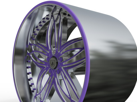 ASANTI AF186 WHEEL 3Dプリントモデル