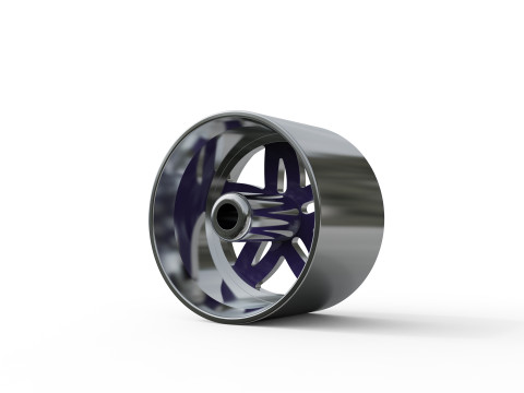 ASANTI AF186 WHEEL 3Dプリントモデル