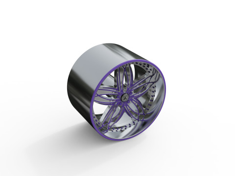 ASANTI AF186 WHEEL 3Dプリントモデル