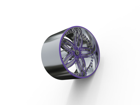 ASANTI AF186 WHEEL 3Dプリントモデル