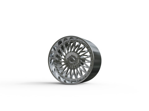 ASANTI AF828 WHEEL Modelo de Impressão 3D