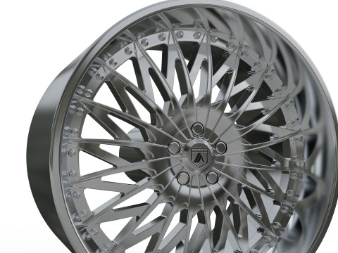 ASANTI AF828 WHEEL Modelo de Impressão 3D