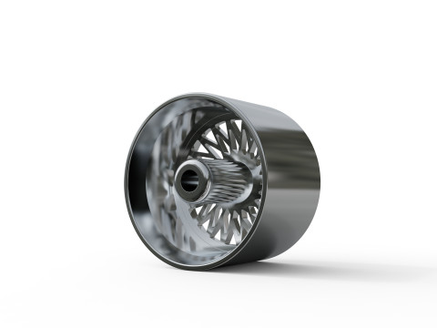 ASANTI AF828 WHEEL Modelo de Impressão 3D