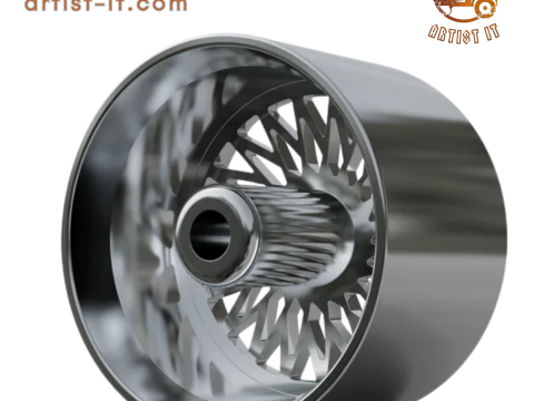 ASANTI AF828 WHEEL 3D Print Model