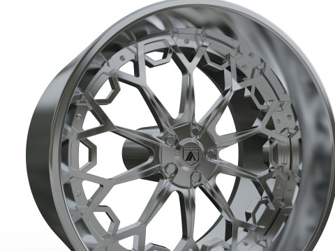 ASANTI AF829 WHEEL 3D 프린트 모델