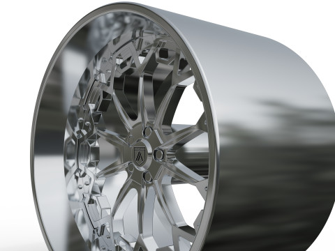 ASANTI AF829 WHEEL 3D 프린트 모델
