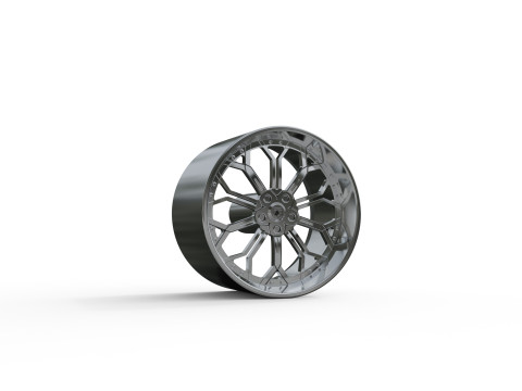 ASANTI AF834 WHEEL 3D 打印模型