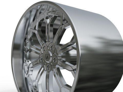 ASANTI AF834 WHEEL Model do druku 3D