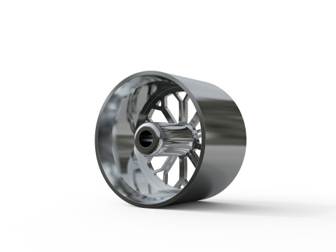 ASANTI AF834 WHEEL Model do druku 3D