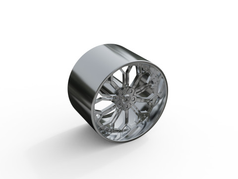 ASANTI AF834 WHEEL Model do druku 3D