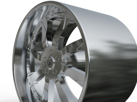ASANTI AF841 WHEEL 3D-Druckmodell