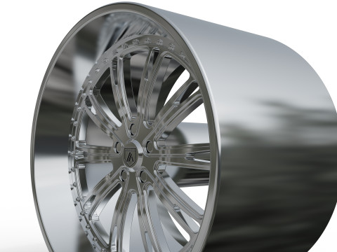 ASANTI AF851 WHEEL 3D 프린트 모델