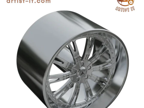 ASANTI AF851 WHEEL 3D Print Model