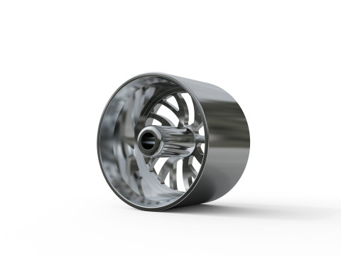 ASANTI AF862 WHEEL Modelo de Impressão 3D