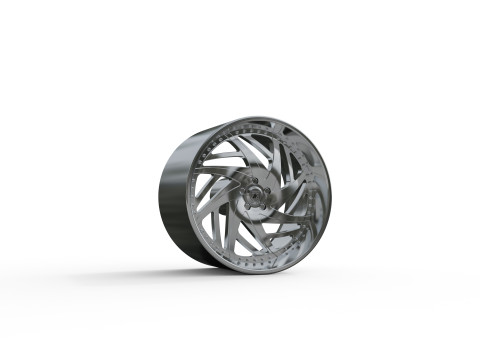 ASANTI AF863 WHEEL 3D 打印模型