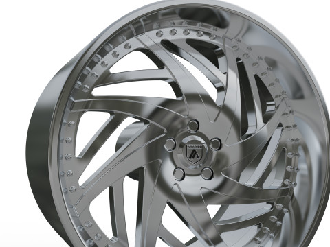 ASANTI AF863 WHEEL 3D 프린트 모델