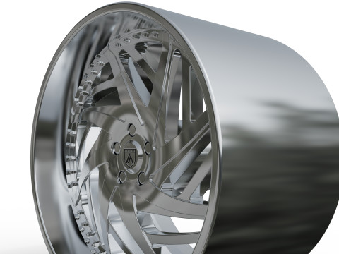 ASANTI AF863 WHEEL 3D 프린트 모델