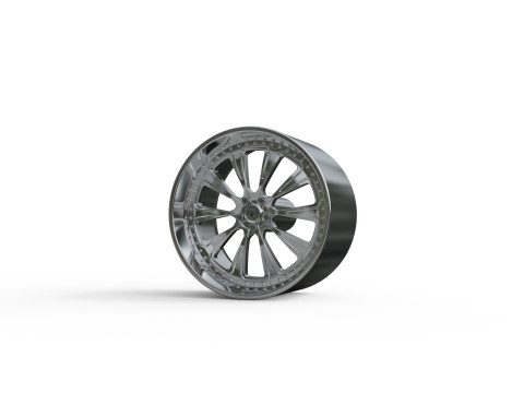 ASANTI AF867 WHEEL 3Dプリントモデル