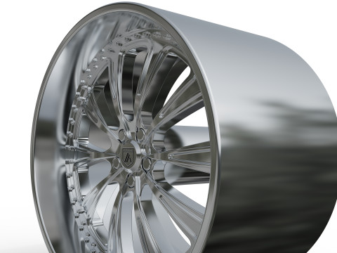 ASANTI AF867 WHEEL 3Dプリントモデル