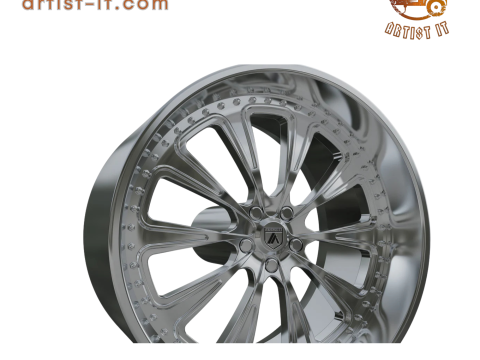 ASANTI AF867 WHEEL 3D Print Model