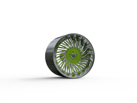 ASANTI AF869 WHEEL 3D 打印模型