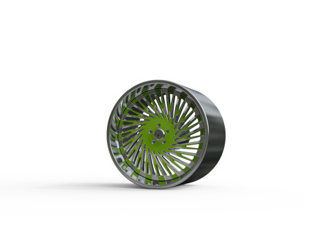 ASANTI AF869 WHEEL 3D प्रिंट मॉडल