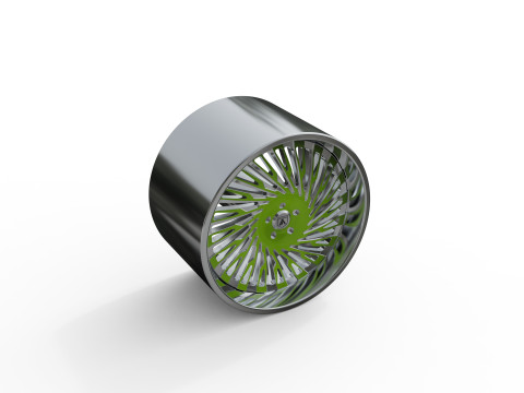 ASANTI AF869 WHEEL 3D प्रिंट मॉडल