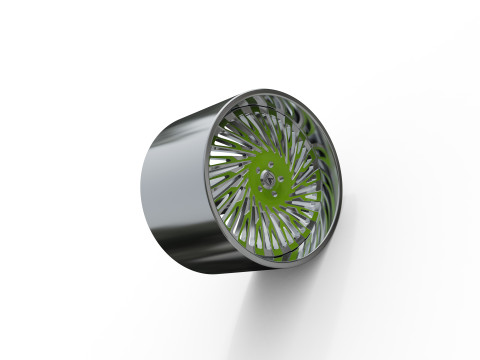 ASANTI AF869 WHEEL 3D प्रिंट मॉडल