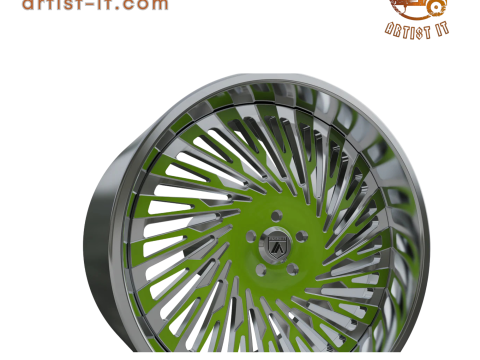 ASANTI AF869 WHEEL 3D Print Model